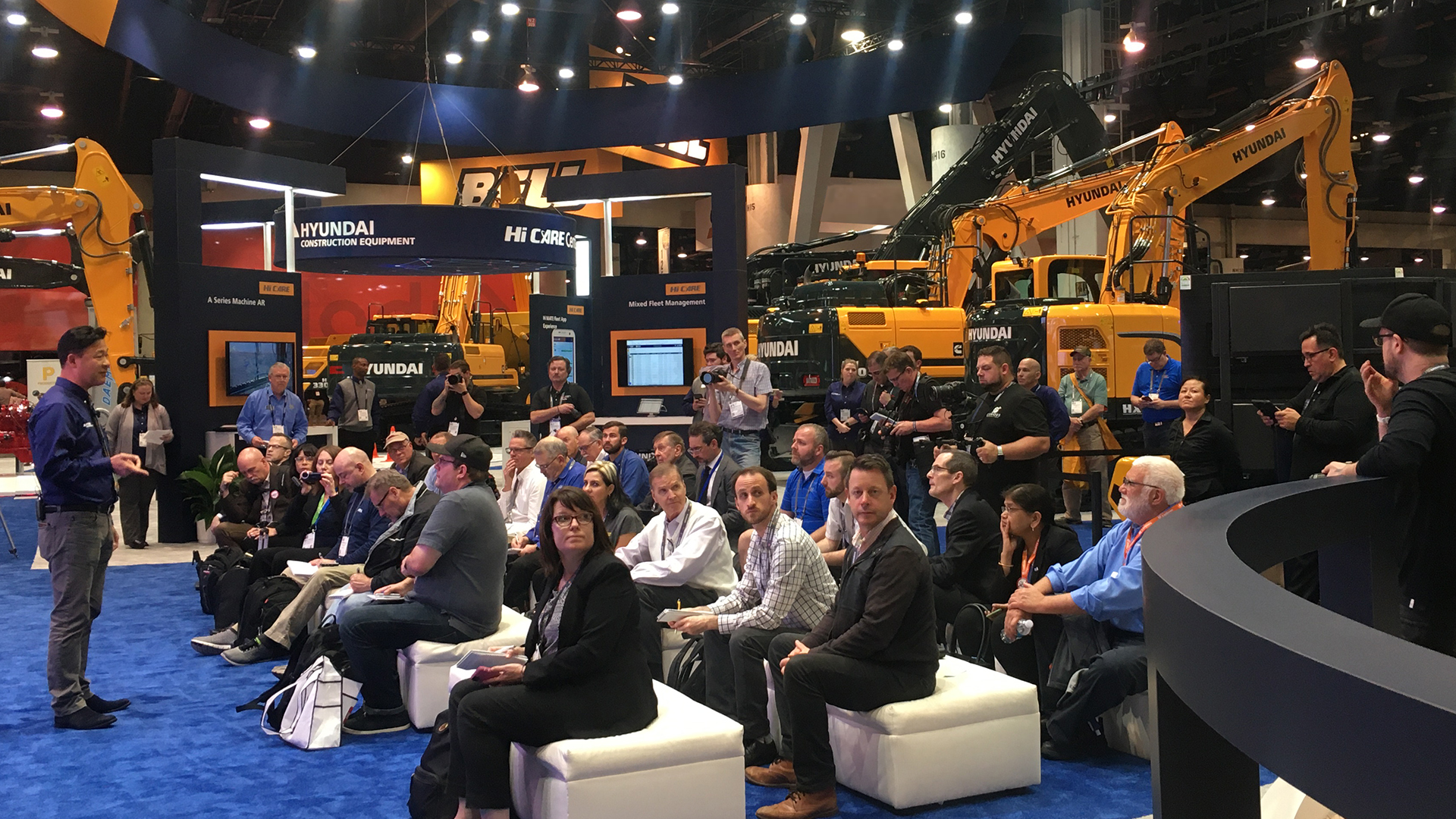 Hyundai In the News-ConExpo-CON/AGG; New A Series Models; Electric Excavators; New CE VP of Sales