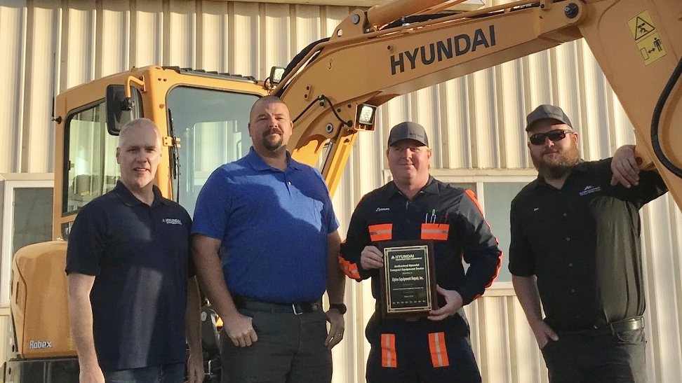 Hyundai Construction Equipment Americas announces the expansion of its North American authorized dealer network with the addition of Alpine Equipment Repair