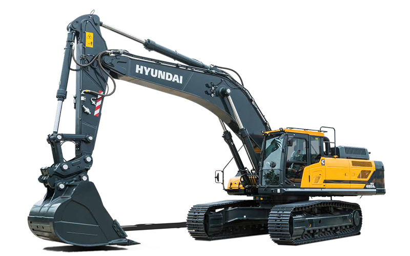 hx480al hyundai excavator